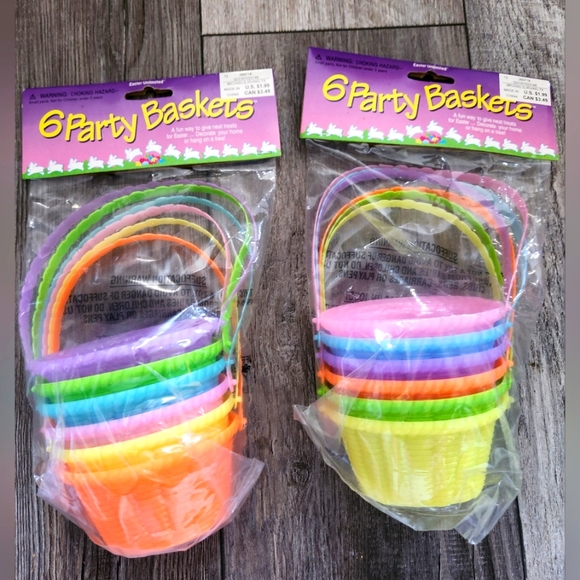 Colorful Mini Easter Baskets and Eggs - Picture 2 of 5